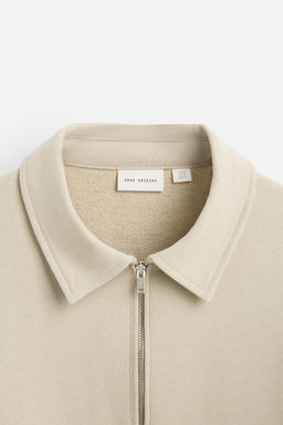 POLO SWEATSHIRT WITH ZIP - Zara фото 8