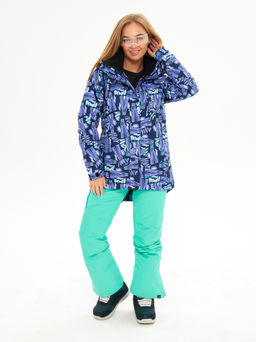 Женская горнолыжная сноубордическая куртка Alpha Endless Ultra Chaleur SNB 423/316_5 Разноцветный  фото 35