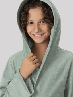 Халат для мальчиков зеленый - Mark formelle фото 3