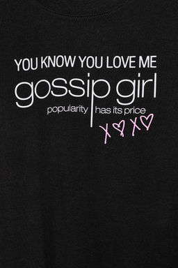 GOSSIP GIRL SHORT SLEEVE T-SHIRT - Zara фото 3