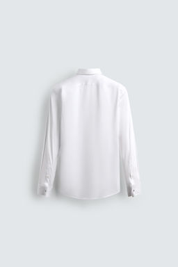 SLIM FIT SHIRT WITH CUFFLINKS - Zara фото 7