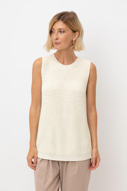 ЕВ 30206/молочный блуза-топ жен