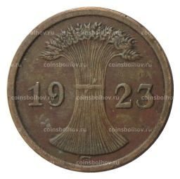 2 рентенпфеннига 1923 года G Германия