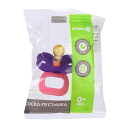 Соска - пустышка классическая, латекс, +0мес., цвет МИКС