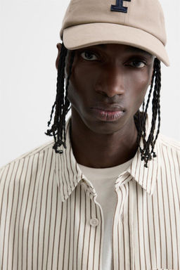 STRIPED RELAXED FIT SHIRT - Zara фото 6