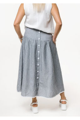 НОВИНКА! ДЛИННАЯ ЮКА С КАРМАНАМИ 70% ЛЁН - Новый лен фото 3