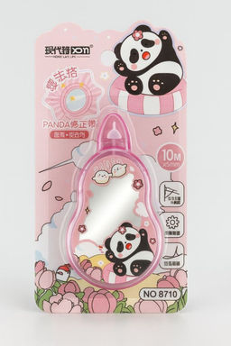 Корректор "Panda with a flower", 10м*5мм, pink
