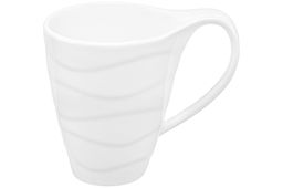 Кружка 350 мл 13*8,7*11,5 см Айсберг волны белая - Elan gallery фото 14
