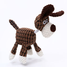 Игрушка мягкая для собак Весёлый двор, 27 х 8 см, микс цветов - Пижон фото 6