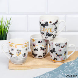 Кружка 250 мл Бабочки / HT0431 /уп 96/ - Галеонтрейд фото 6