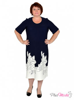 Платье Модель №501 размеры 44-82 - Plusmoda фото 7