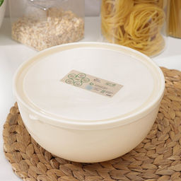 Салатник с крышкой Galaxy, 2,5л, 21,821,210,5 см, цвет микс - Simaland фото 4