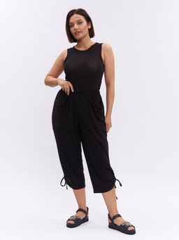 Бриджи из холодного трикотажа BR08507BLK01 - Артесса фото 3