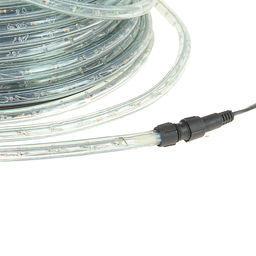Световой шнур Luazon Lighting 13 мм, IP65, 100 м, 36 LED/м, 220 В, 2W, постоянное свечение, свечение мульти  фото 3
