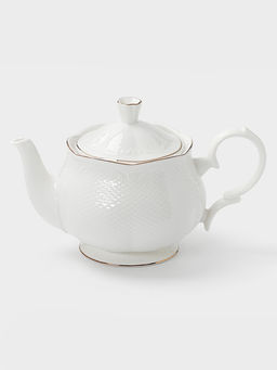 Чайник заварочный WY Empire, 1 л, фарфор, белый