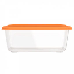 Контейнер для продуктов "Гурман" 1,1л, 19,4х13,1х7,5см, полипропилен, подходит для СВЧ и заморозки (Россия)