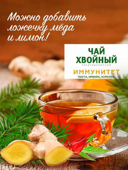 Хвойный чай "Иммунитет" (напиток чайный), ф/пак 2 г №20