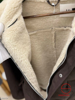 Дубленка женская утепленная