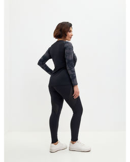 Рашгард спортивный Fit Army Onyx серый - Rowan фото 8