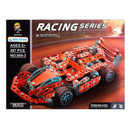 Конструктор металлический Машина. Гонка, 287 деталей - Simaland фото 5
