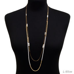 Колье многослойное 90 см / B897 / уп 12/