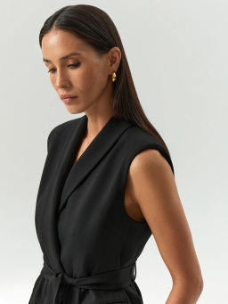 ЕМКА / Жилет с поясом - Emka фото 4