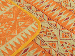 Плед 5с081.400.1 Афро-мотив1(3-лимонно-оранж1) 103х160 см