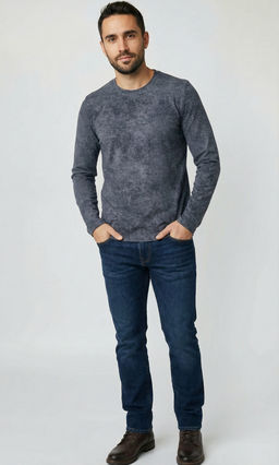 14501 Лонгслив мужской