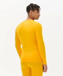 Футболка компрессионная с длинным рукавом JOGEL CAMP PerFormDRY Baselayer LS Tee, желтый  фото 6