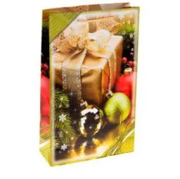 Пакет подарочный 11-03 Новый Год (40,5*24,8*9см). 12