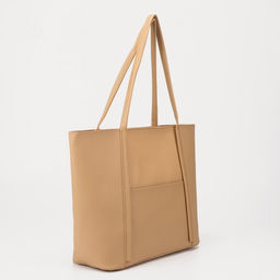 Сумка-шопер на молнии, цвет бежевый - Simaland фото 2