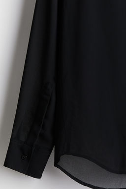 Camisa con cuello fular Regular Fit - H&m фото 6