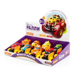 Монстр РАЛЛИ, автомобиль инерционный (со светом и звуком) (дисплей №1)