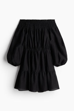 Vestido off-the-shoulder - H&m фото 11