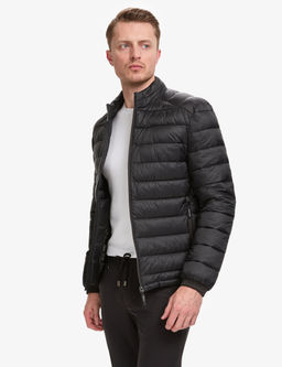 Siyah Cropped Slim Mont