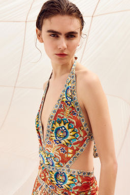 Vestido halter con espalda descubierta - H&m фото 3