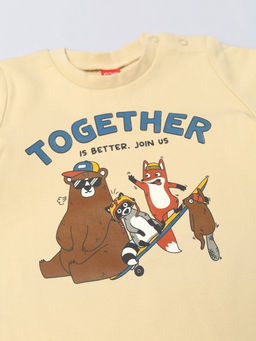 CRB wear / CWBB 63999-31-429 Футболка для мальчика,бежевый  фото 2