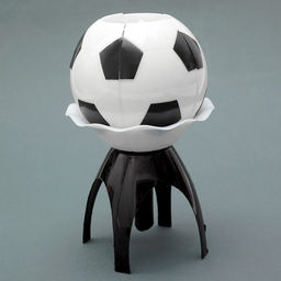 Свеча для торта музыкальная Мяч, бело- чёрная - Simaland фото 13