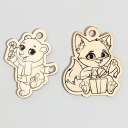 Ёлочные украшения «Новый год! Весёлый праздник», набор для творчества