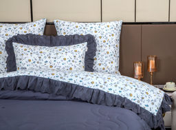 Комплект с одеялом Бовари (жемчуг графит)