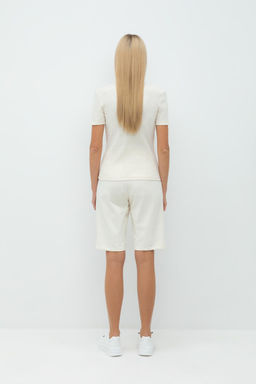 VERY NEAT _ ЕВТ 4038/24/античный белый шорты жен  фото 2