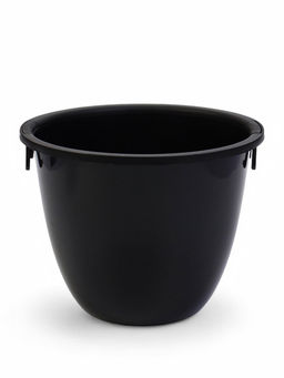 Кашпо для цветов Жемчужина, 7 л, d=36 см, h=22 см, пластик, со вставкой, подвесное, бежевое - Simaland фото 6