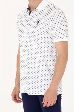 Мужской белый поло Yaka T -For Surphy Surprise Discount в корзине - U.s. polo assn фото 6