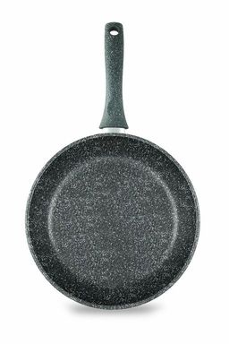 Сковорода Карелия Природные минералы несъемная ручка, 24 см - Нева металл посуда фото 3