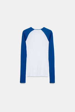 SUPIMA® LONG SLEEVE T-SHIRT - Zara фото 15