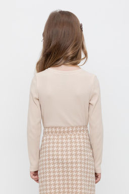 Crockid _ КР 301911/бежевый к507 джемпер для дев фото 3