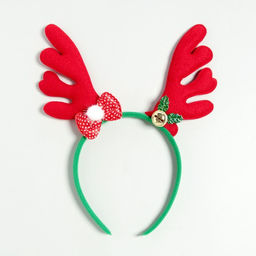 Ободок новогодний карнавальный «Рожки»