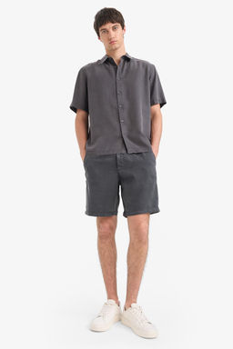 Relax Fit Ak__kan Kuma_ Bermuda _ort - Defacto фото 3