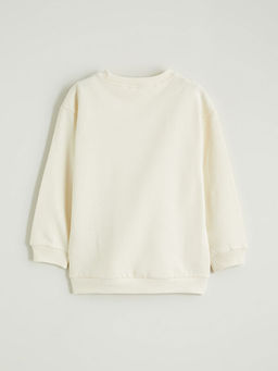 New York Bask?l? Erkek ?ocuk Kal?n Sweatshirt