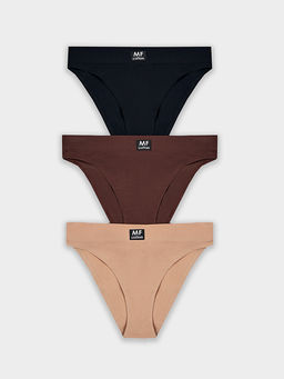 Трусы слипы женские в наборе, 3 шт